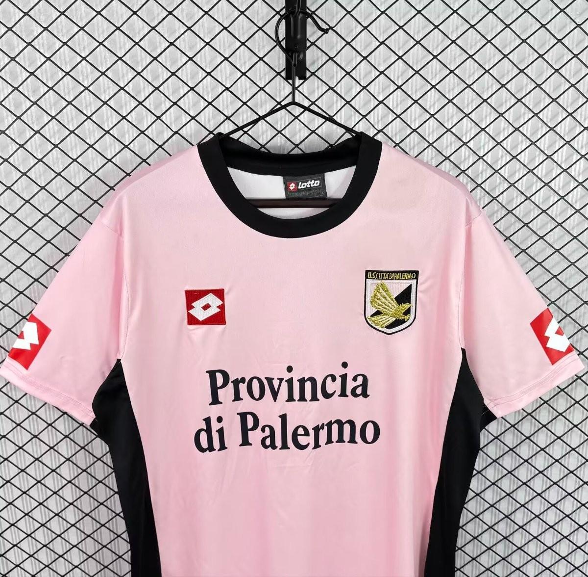 Retro 2004/06 U.S. Città di Palermo Pink & Black Home Jersey