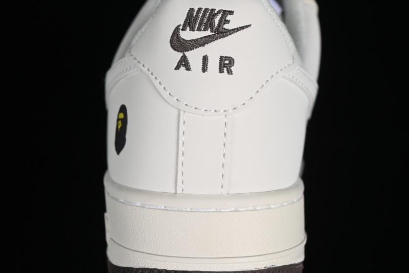 Nike Air Force 1 '07 Low BAPE Collaboration - Beige Black Star FG6688-100