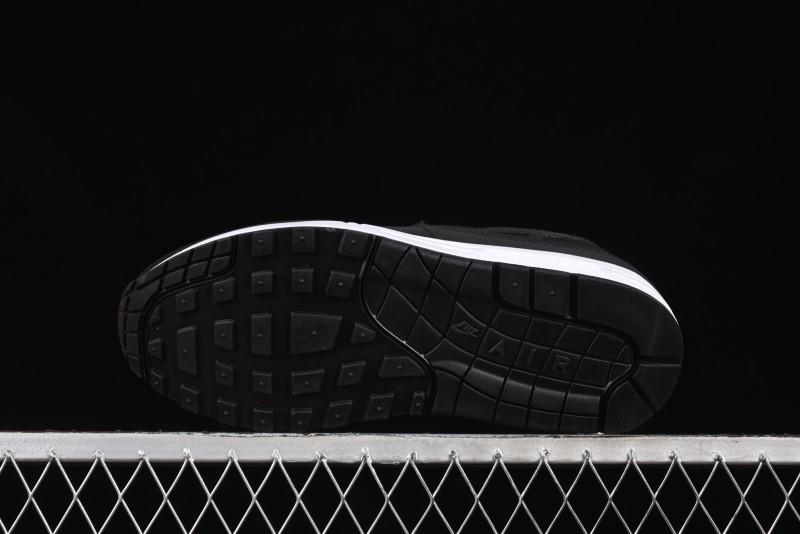 Nike Air Max 1 Retro Running Shoes with Half-Sole Air Cushion - 875844-001
