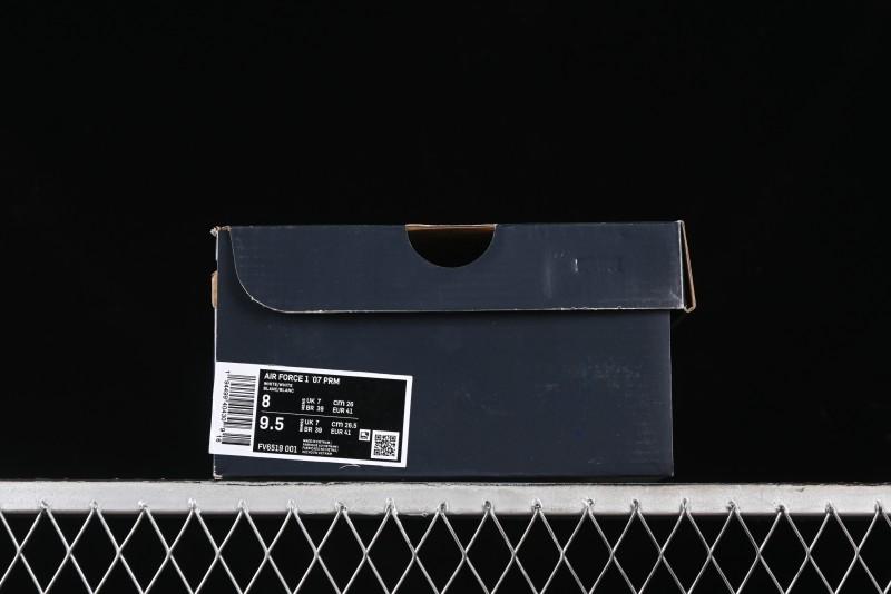 Nike Air Force 1 '07 Low Casual Sneakers with Full-Length Air Cushion - FV6519-001