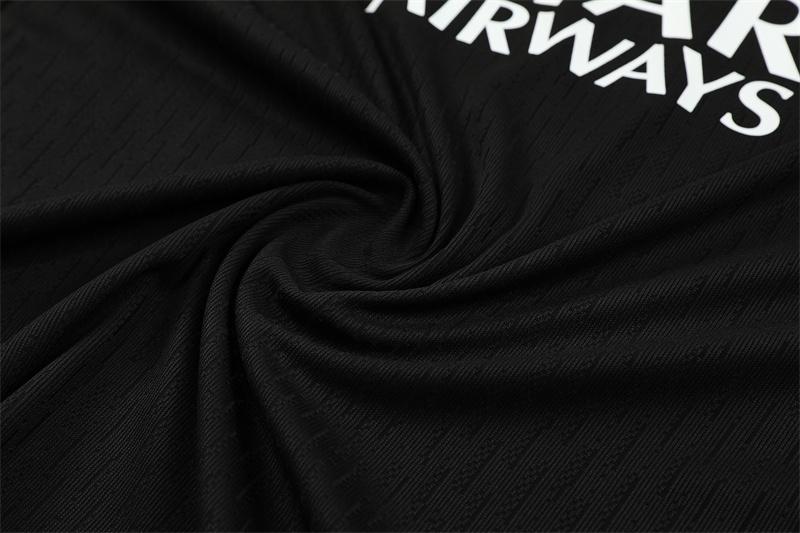 Player Version 25/26 PSG Black T90 Half Zipper Jacket+Long Pants