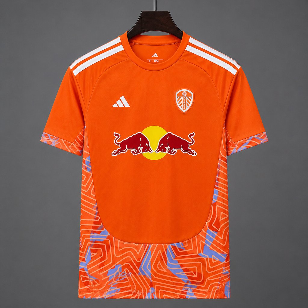 26/27 Leeds United Goalkeeper 4 Orange Jersey