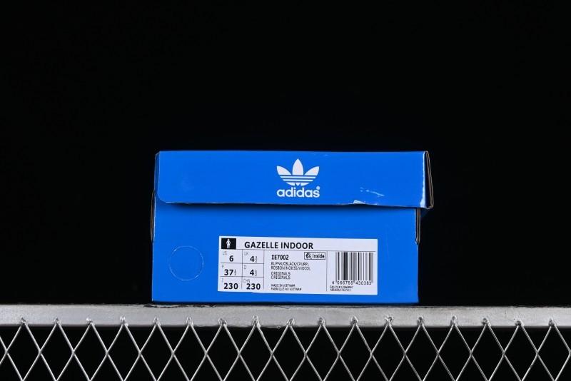 Adidas Originals Gazelle Indoor Retro Casual Slip-Resistant Wear-Resistant Low-Top Sneakers - IE7002