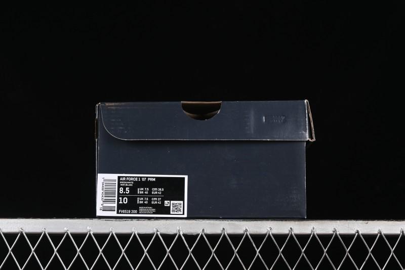 Nike Air Force 1 '07 Low Casual Sneakers with Full-Length Air Cushion - FV6519-200