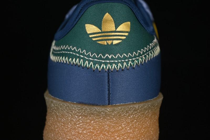 Adidas Originals Gazelle S By JR5408 Clot Collaboration Platform Casual Slip-Resistant Wear-Resistant Low-Top Sneakers
