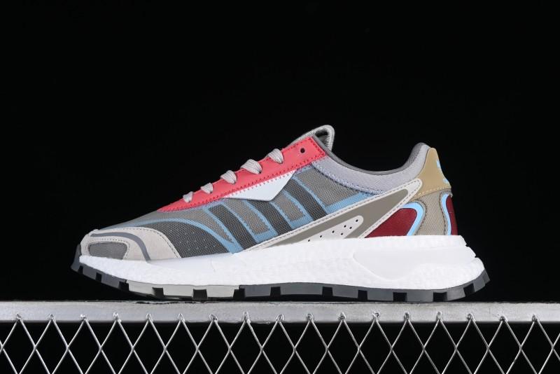 Adidas Retropy P9 GW9333 Running Shoes with Thick Popcorn Sole