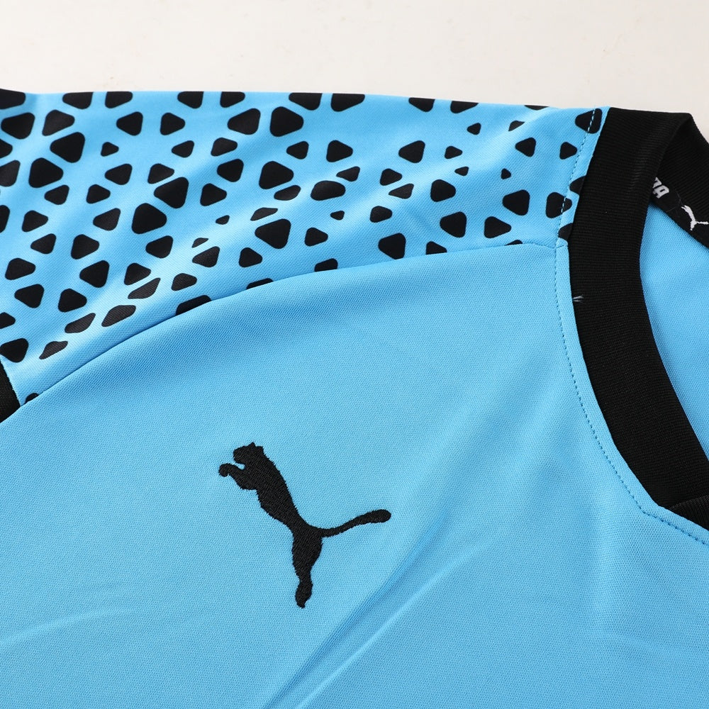 PD02 sky blue trousers suit S-2XL