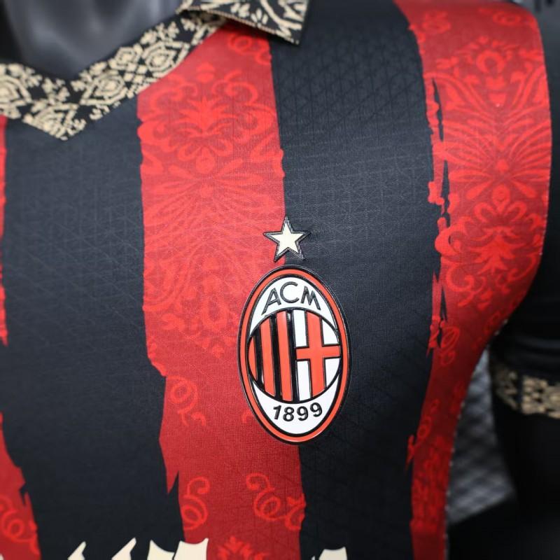 Player Version 25/26 AC Milan Redesigned Home Jersey