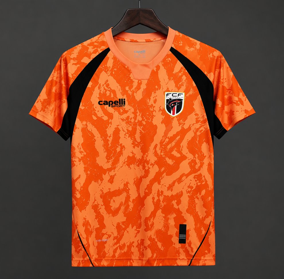 2026 Cape Verde Orange Goalkeeper Jersey