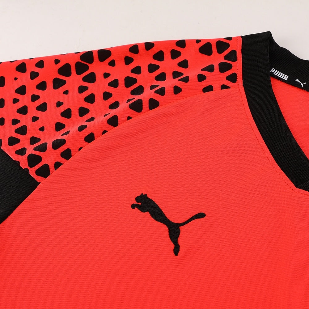 PD02 orange shorts suit S-2XL