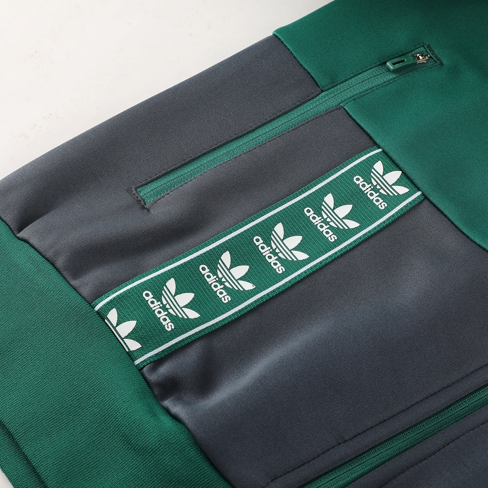 AJ12 green suit S-2XL