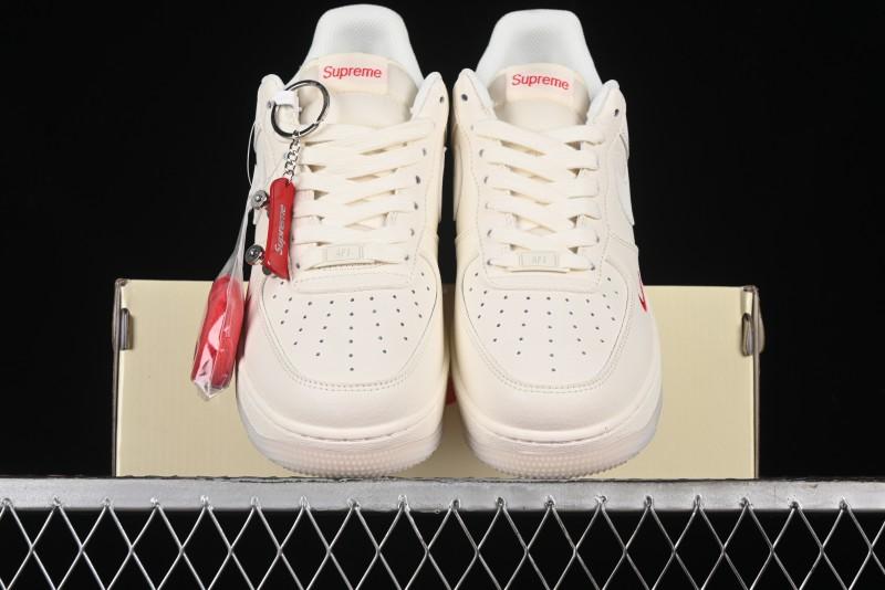 Nike Air Force 1 '07 Low Supreme White Crystal Casual Sneakers - BB7577-214