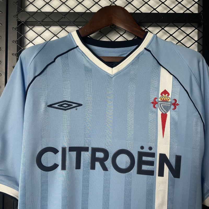 01/02 Retro Celta Home Jersey