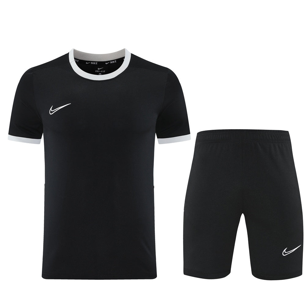 ND08 black shorts suit S-2XL