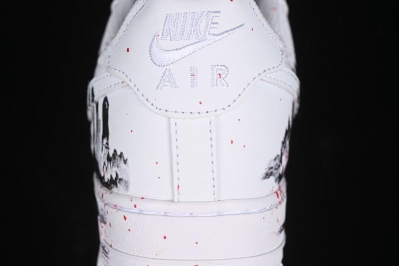 Nike Air Force 1 '07 Low Black Myth Wukong Custom Spray-Painted Gift Box Low-Top Casual Sneakers - ZH0316-045