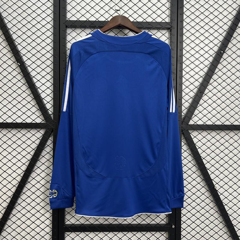 06/07 Retro Long Sleeve Chelsea Home Jersey