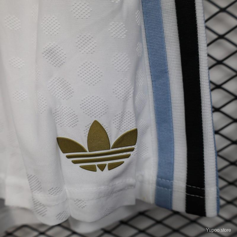 Player Version 2025 Argentina WHITE Shorts