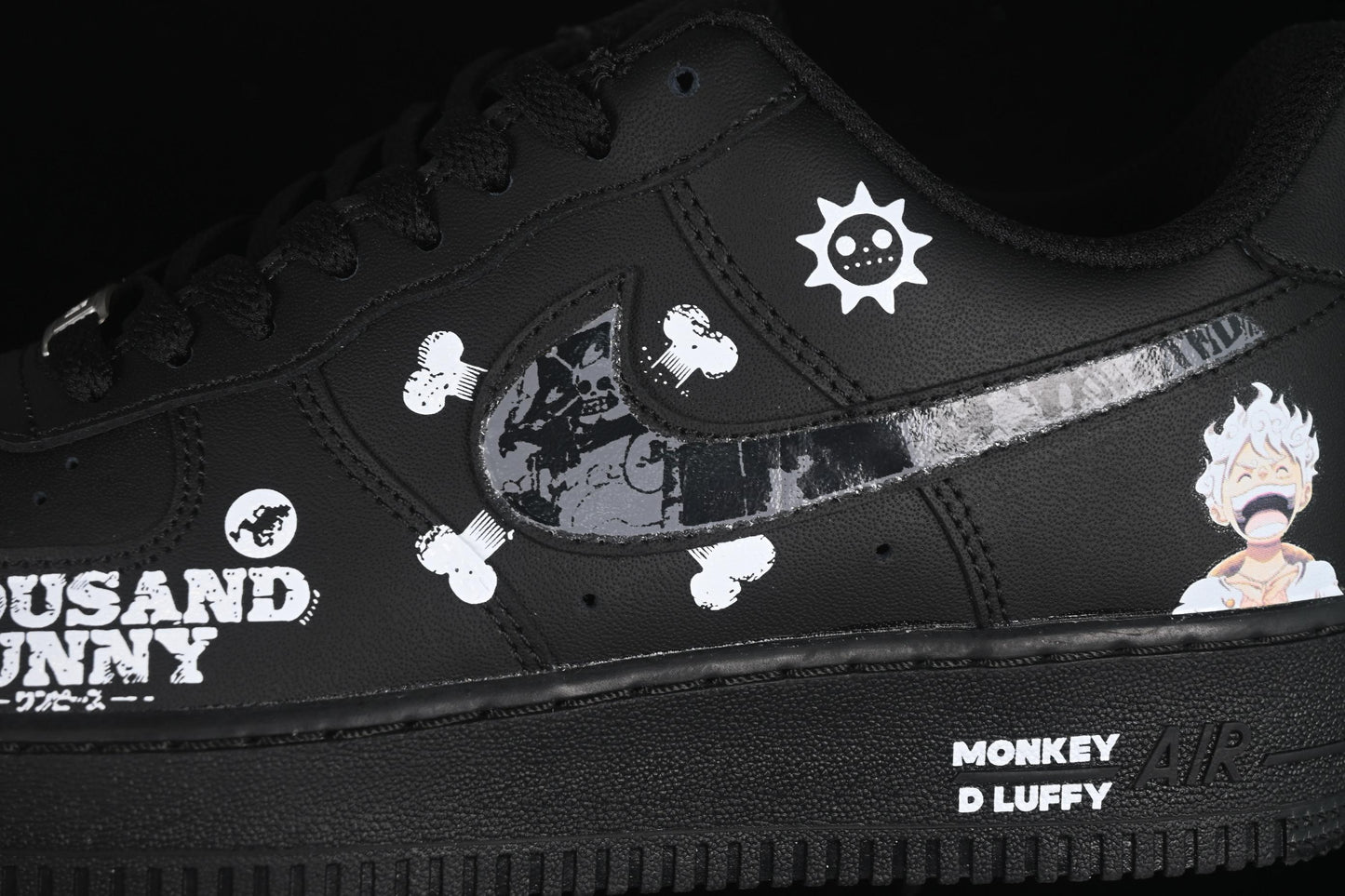 Nike Air Force 1'07 Low "Nica" One Piece Manga Series Gear 5 Nika Casual Sneakers - CW2288-016