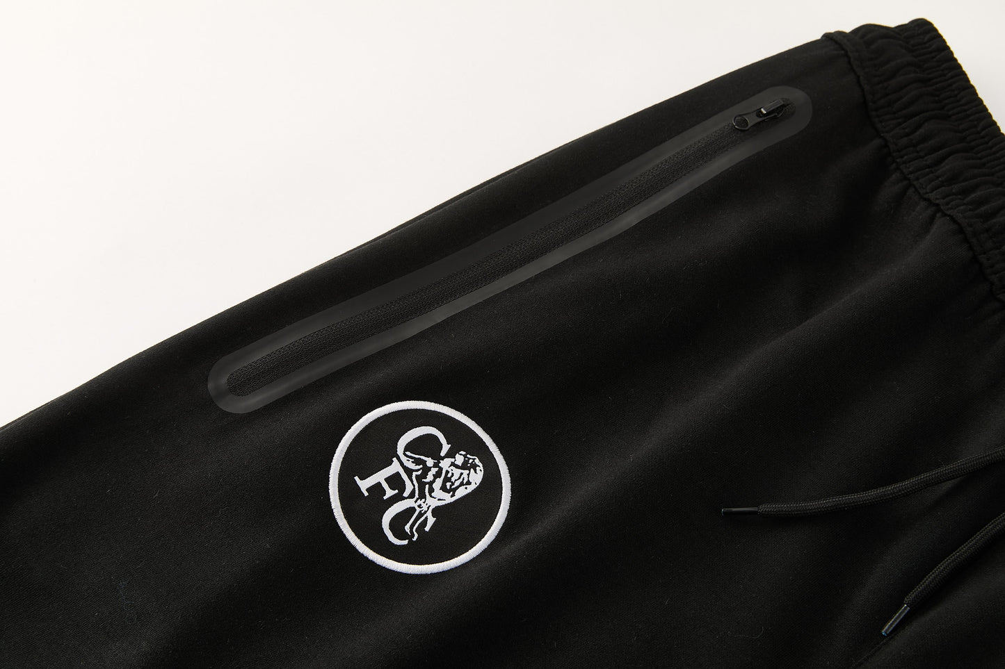 25/26 Chelsea Black Full Zipper Hoodie Windbreaker + Long Pants