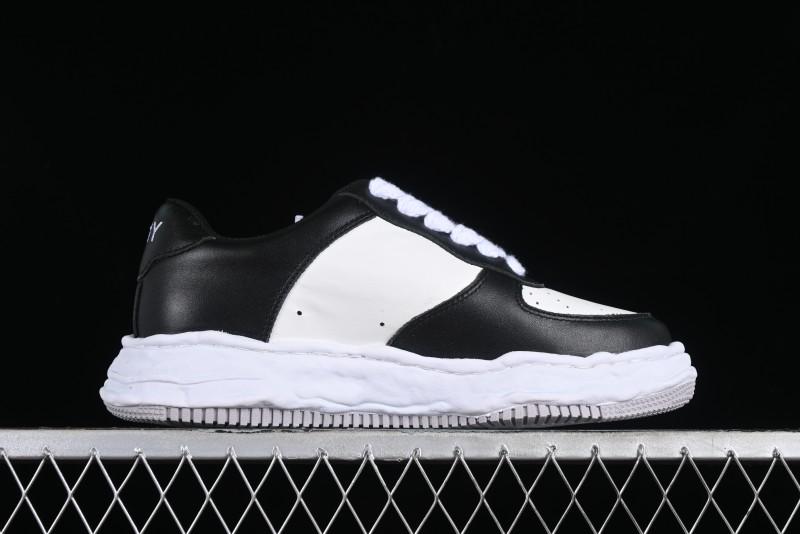 MMY Wayne Original Sole Leather Low Sneaker with Deconstructed Ice Cream Sole - W.E5