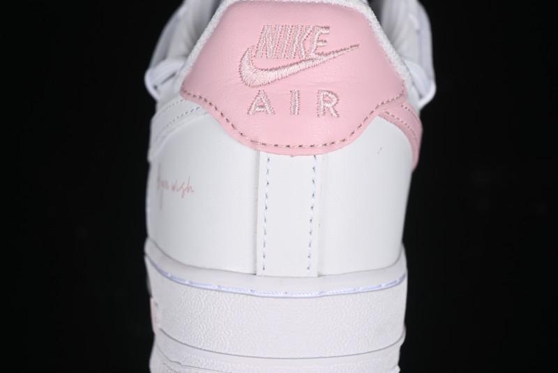 Nike Air Force 1 '07 Low Custom Spray Cherry Blossom Story Low-Top Casual Sneakers - ZH0316-052