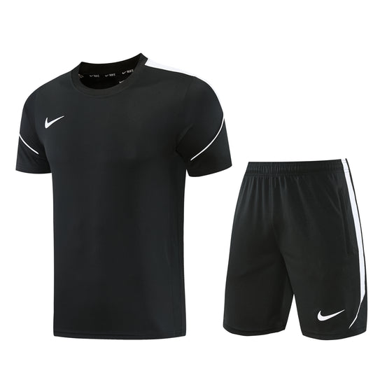 ND10 black shorts suit S-2XL