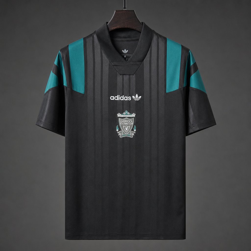 26/27 Liverpool FC Adidas Originals Retro Special Edition Black Jersey
