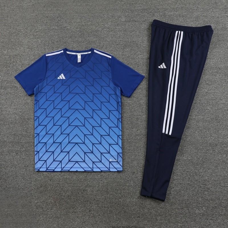 2025 Adidas Royal Blue Full Zipper Jacket+Long Pants