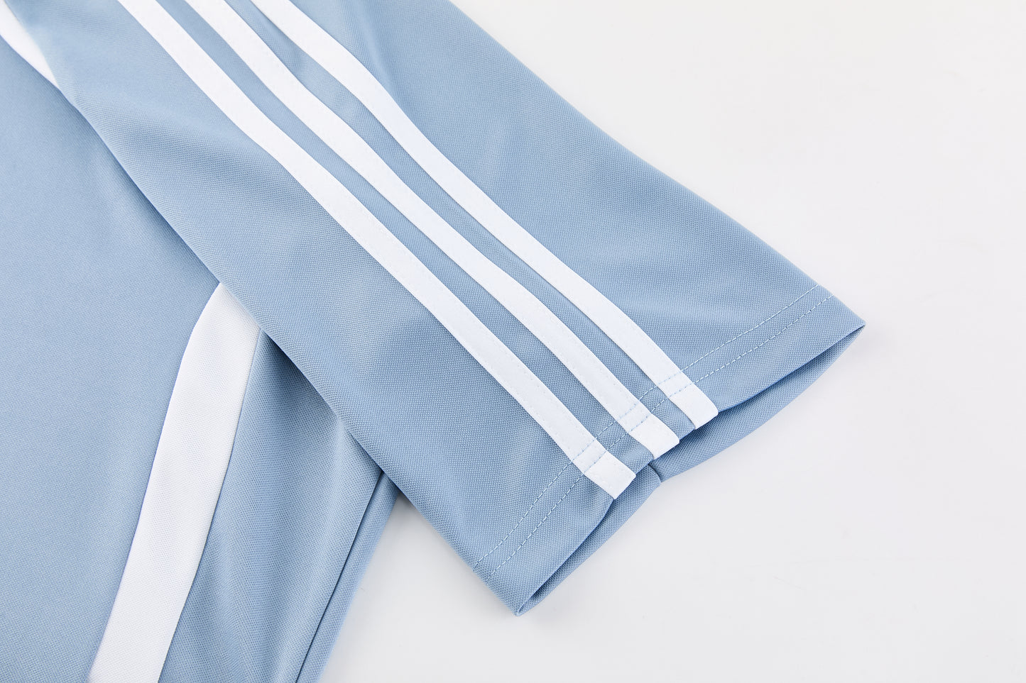 AD16 blue and gray shorts suit S-2XL
