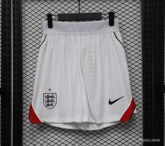 Player Version 2026 England White  Home Shorts