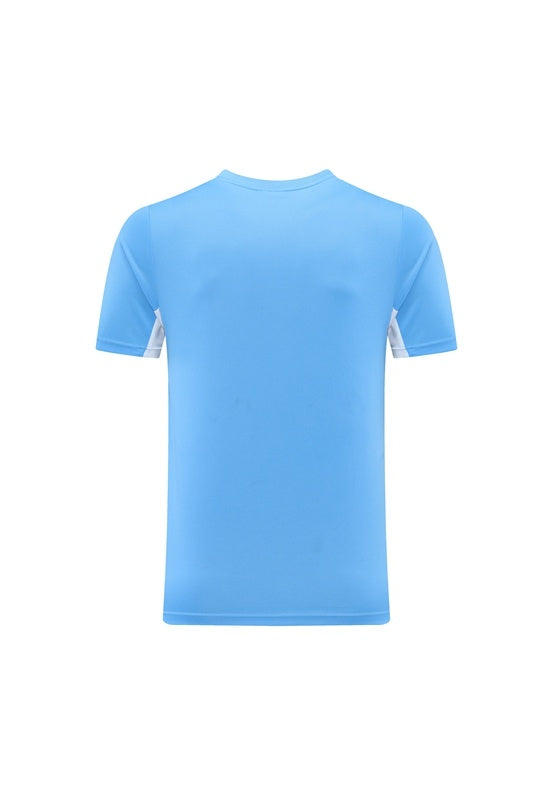 ND01 blue shorts suit S-2XL