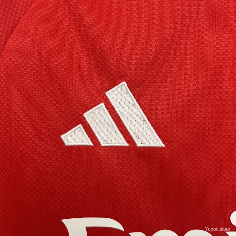 25/26 Long Sleeve Benfica Home Jersey