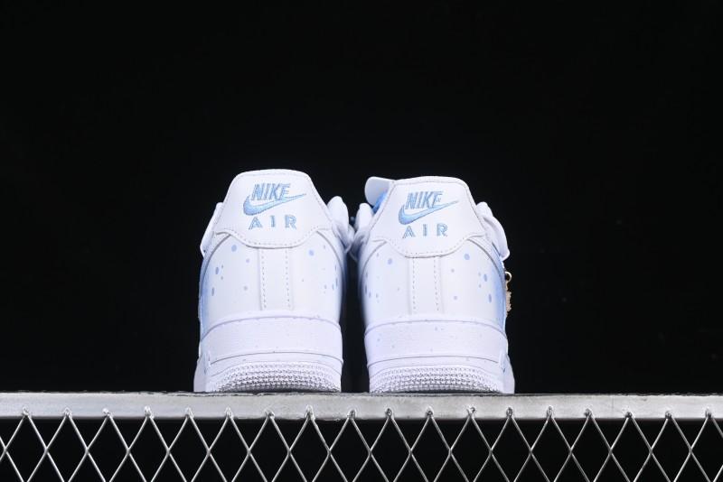 Nike Air Force 1 '07 Low Snow Tie-Dye Casual Sneakers with Lace-Up Closure - ZH0316-057