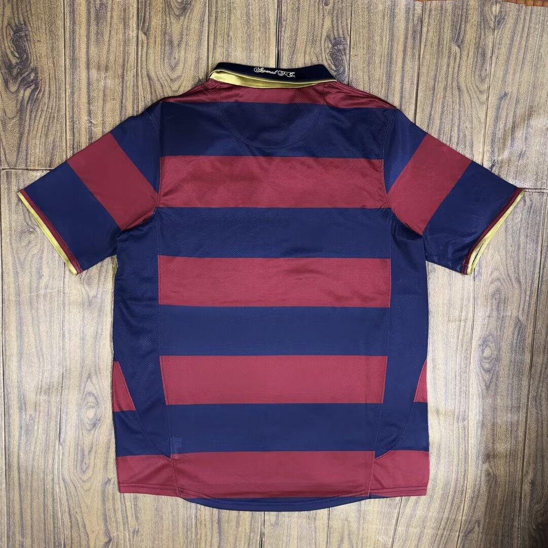 Retro 07/08 Arsenal Third Dark Blue/Maroon Jersey