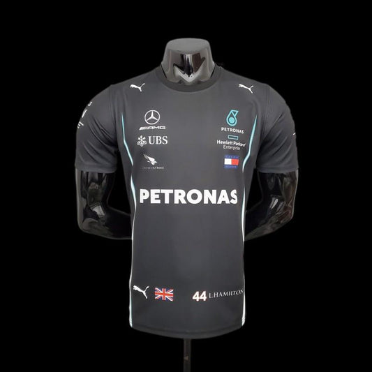 F1 Formula One Racing Suit; 2021 Mercedes Black