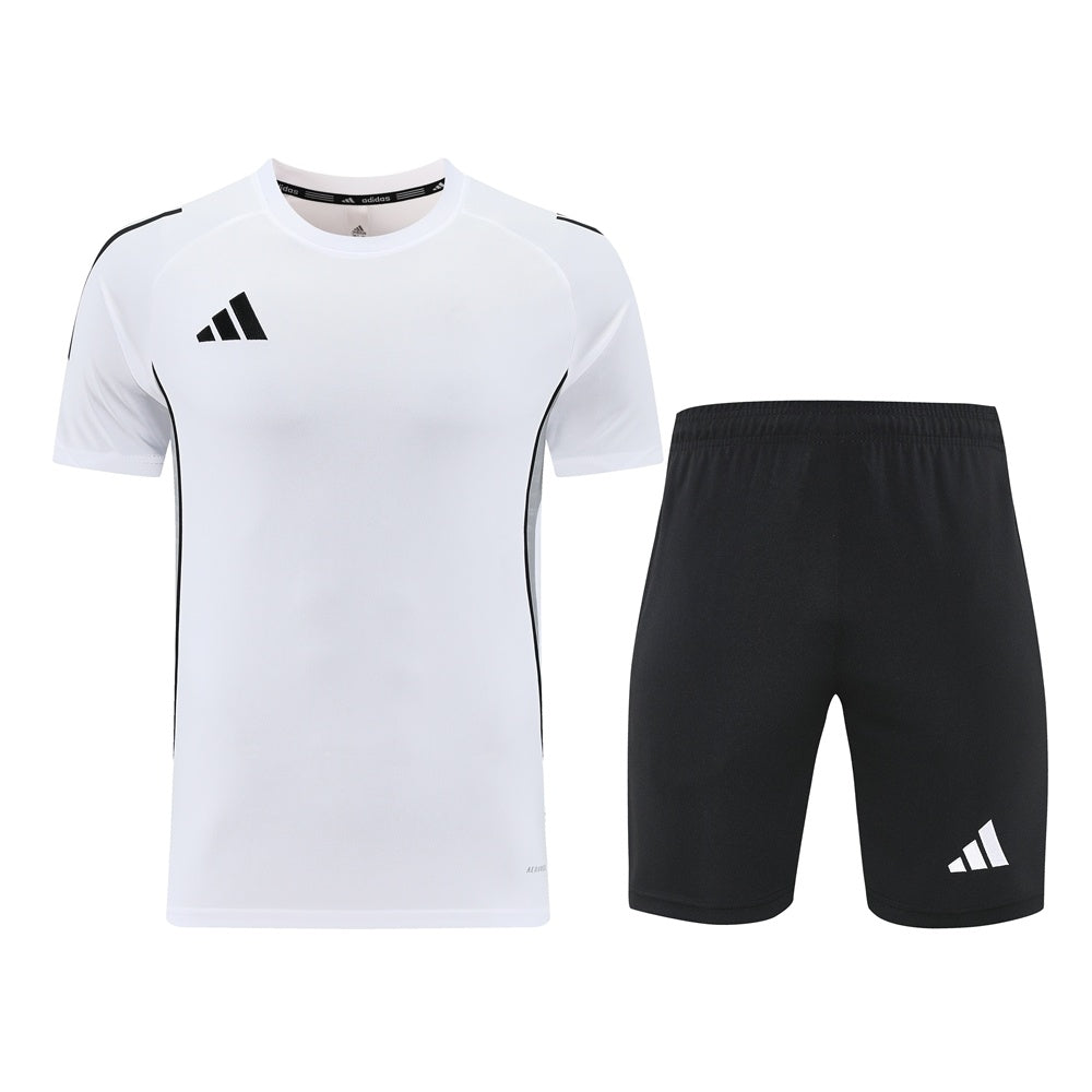 AD09 white shorts suit S-2XL