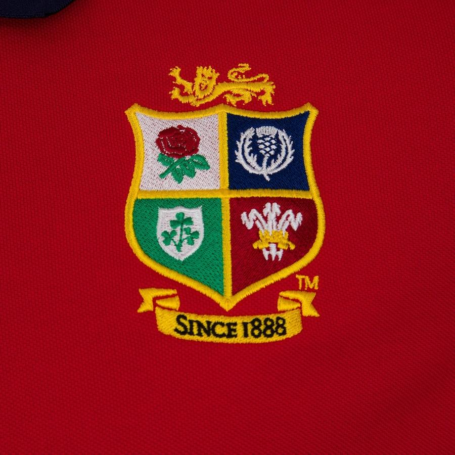 British &amp; Irish Lions Mens Home Nations Polo Shirt - Red