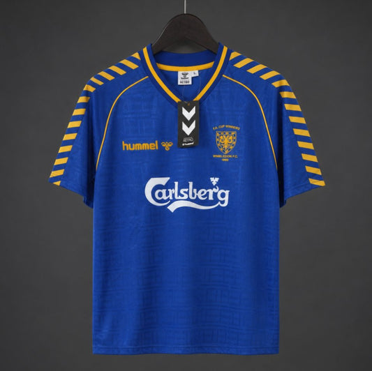 Retro 88/89 Wimbledon 'FA Cup Winners' Home Jersey