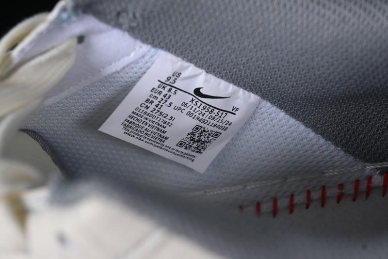 Nike Air Force 1 '07 Low Stussy Collaboration Light Grey Blue Sole Low-Top Casual Sneakers - XS1958-517
