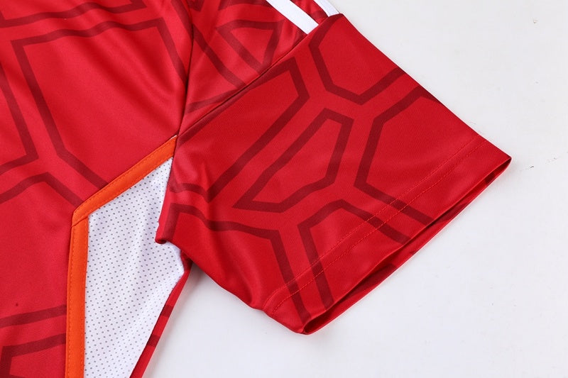 AD01 red trousers suit S-2XL