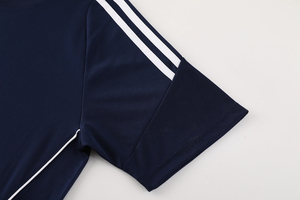 AD06 sapphire blue shorts suit S-2XL