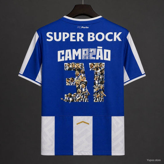 25/26 Porto Home Champion Printing Jersey