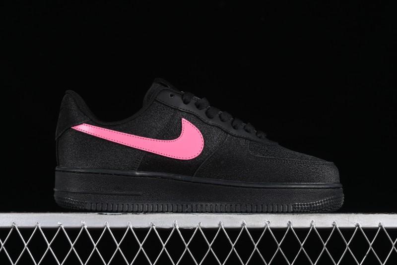 Nike Air Force 1 '07 Low Casual Sneakers in Black Starry Sky - CW2288-015