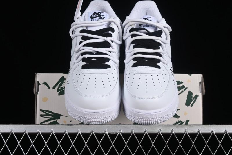 Nike Air Force 1 '07 Low Graffiti Casual Sneakers - CV9879-541
