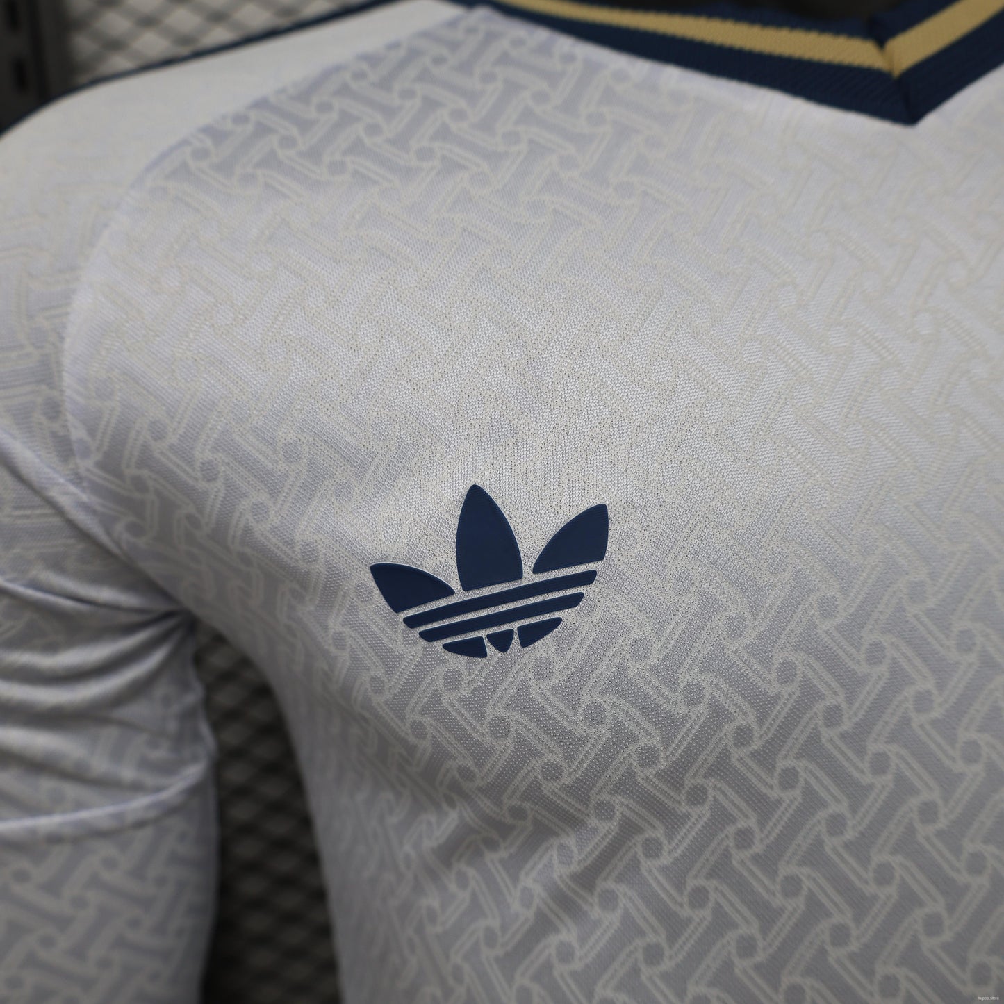 Player Version 2026 Italy Away White  Long Sleeve Jersey
