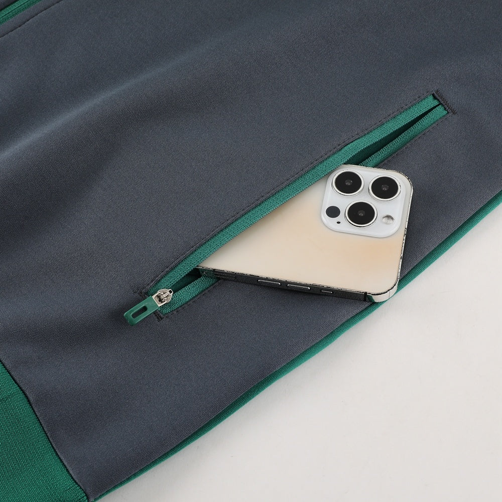 AJ12 green suit S-2XL