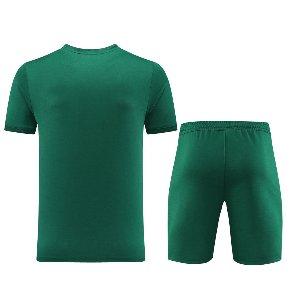 PD01 green shorts suit S-2XL