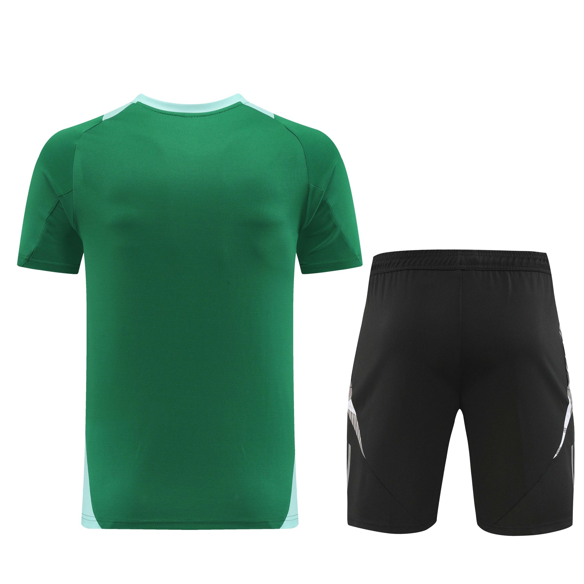 AD08 green shorts suit S-2XL