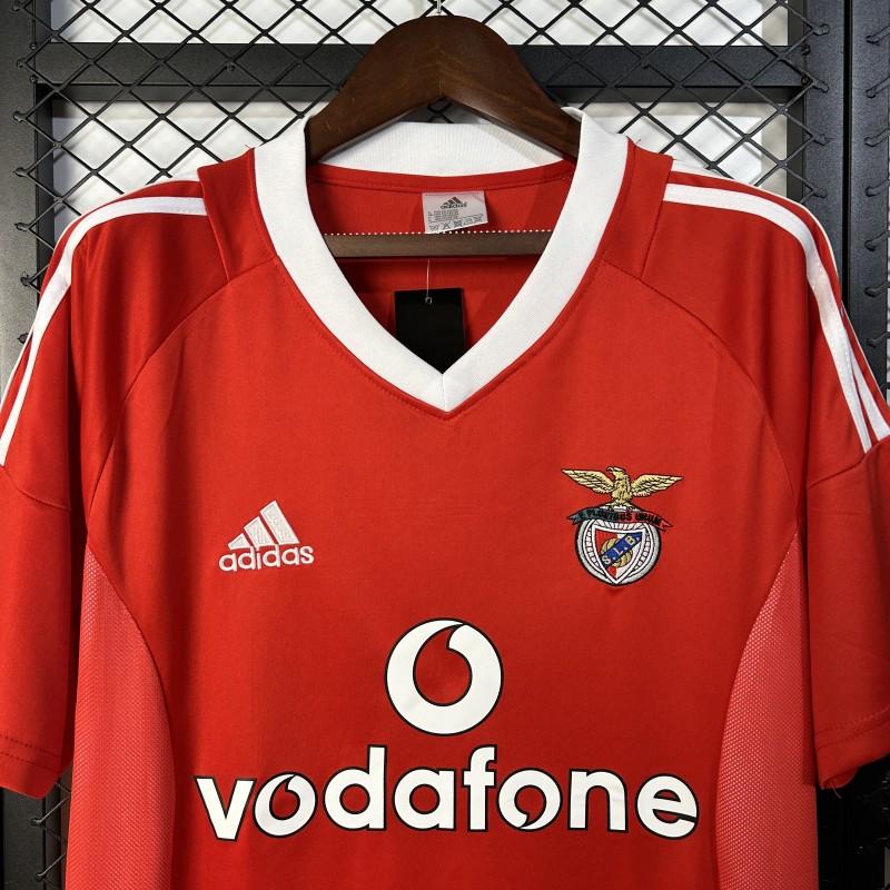 Retro 02/03 Benfica Home Jersey