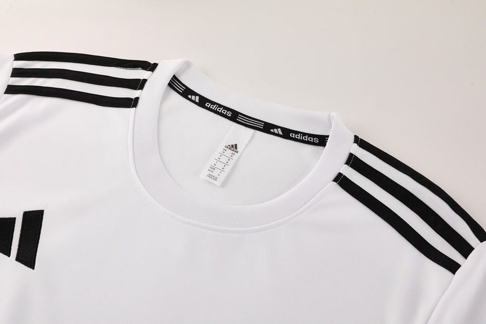 AD10 white shorts suit S-2XL
